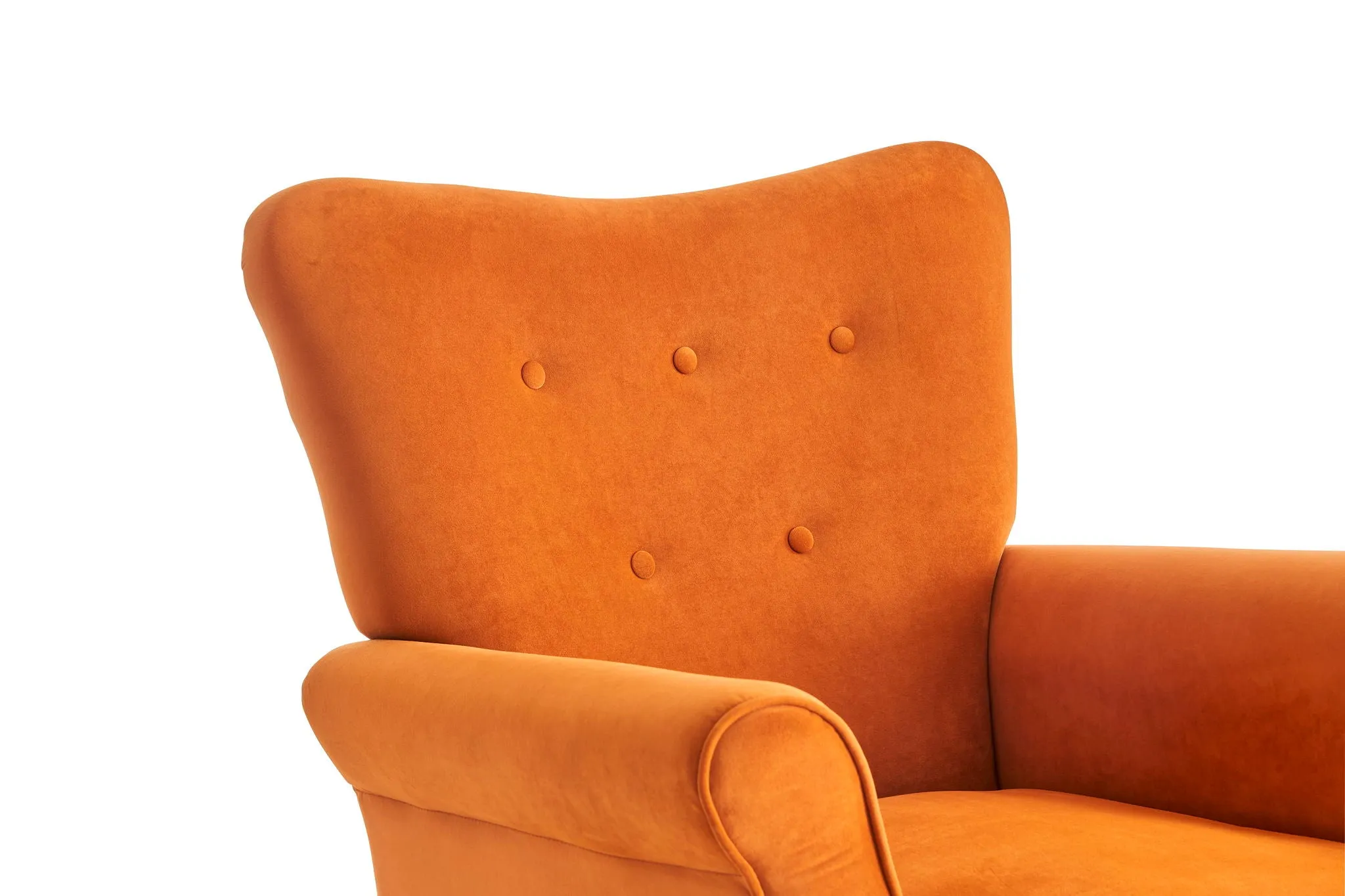 Modern Rocking Chair, Upholstered Accent Chair For Nursery, Small Contemporary Rocke