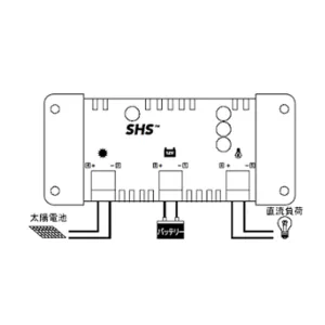 Morningstar SHS 6A PWM Solar Charge Controller (SHS-6) - Intelligent Solar Panel Regulator, Supports 12V Batteries, Highly Reliable with Load Control (LVD) - Designed in The USA