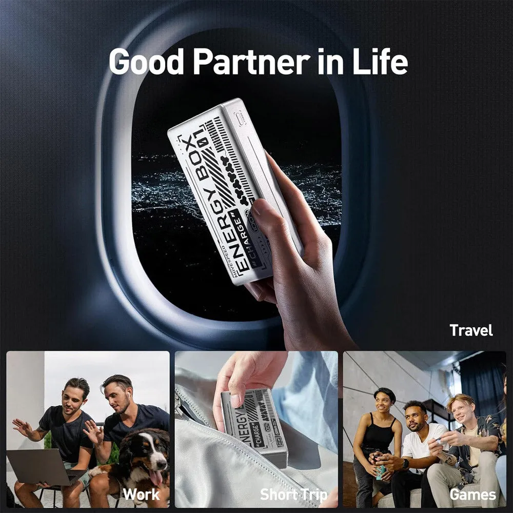 Movespeed High-Capacity Power Bank Space Silver 20000mAh 22.5W
