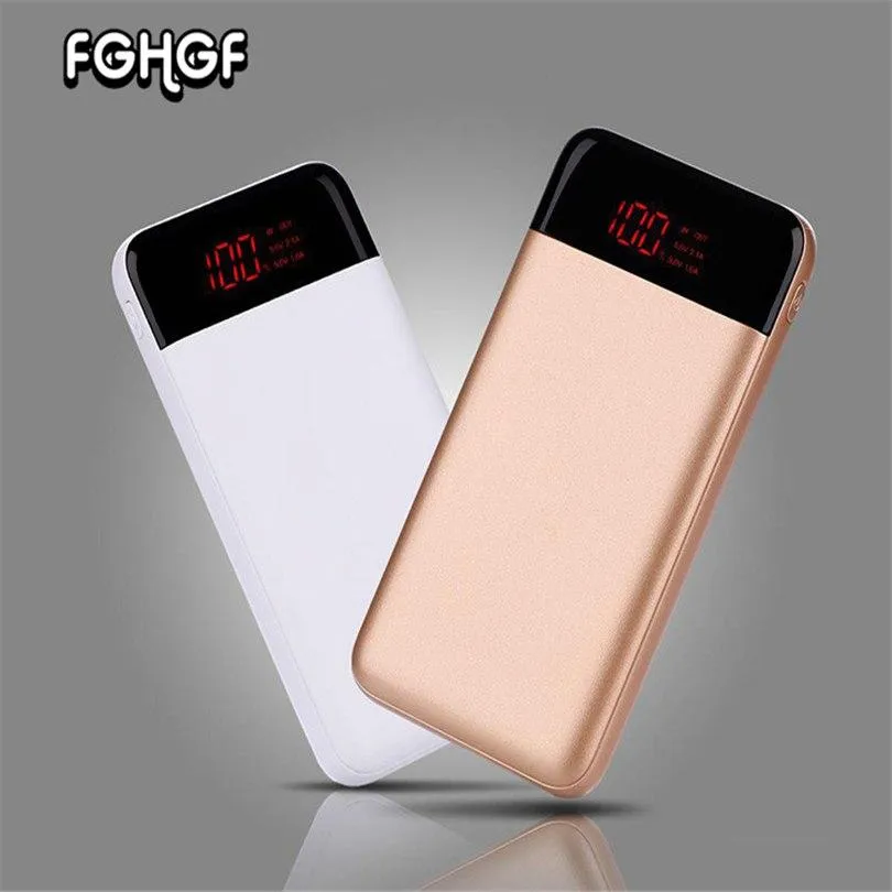 Ms Pistil Store 20000mah Power Bank 2USB External Mobile Quick Charger 2018 Power Bank Battery Portable Power Bank