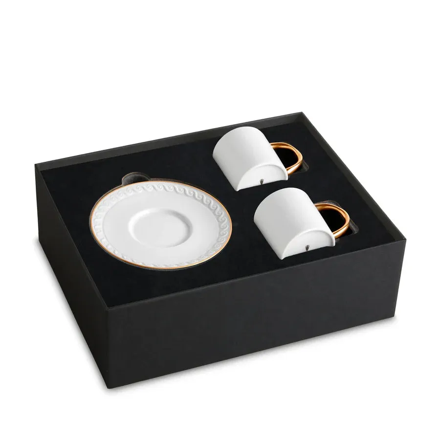 Neptune Espresso Cup & Saucer Set