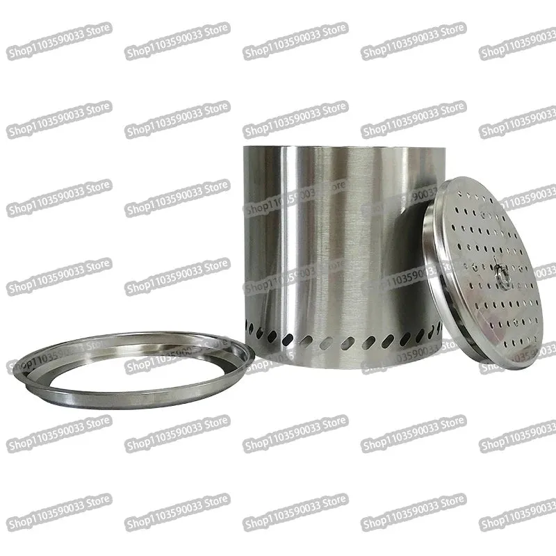 New portable and detachable mini smokeless courtyard outdoor camping barbecue stove and brazier equipment