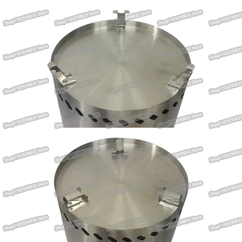New portable and detachable mini smokeless courtyard outdoor camping barbecue stove and brazier equipment