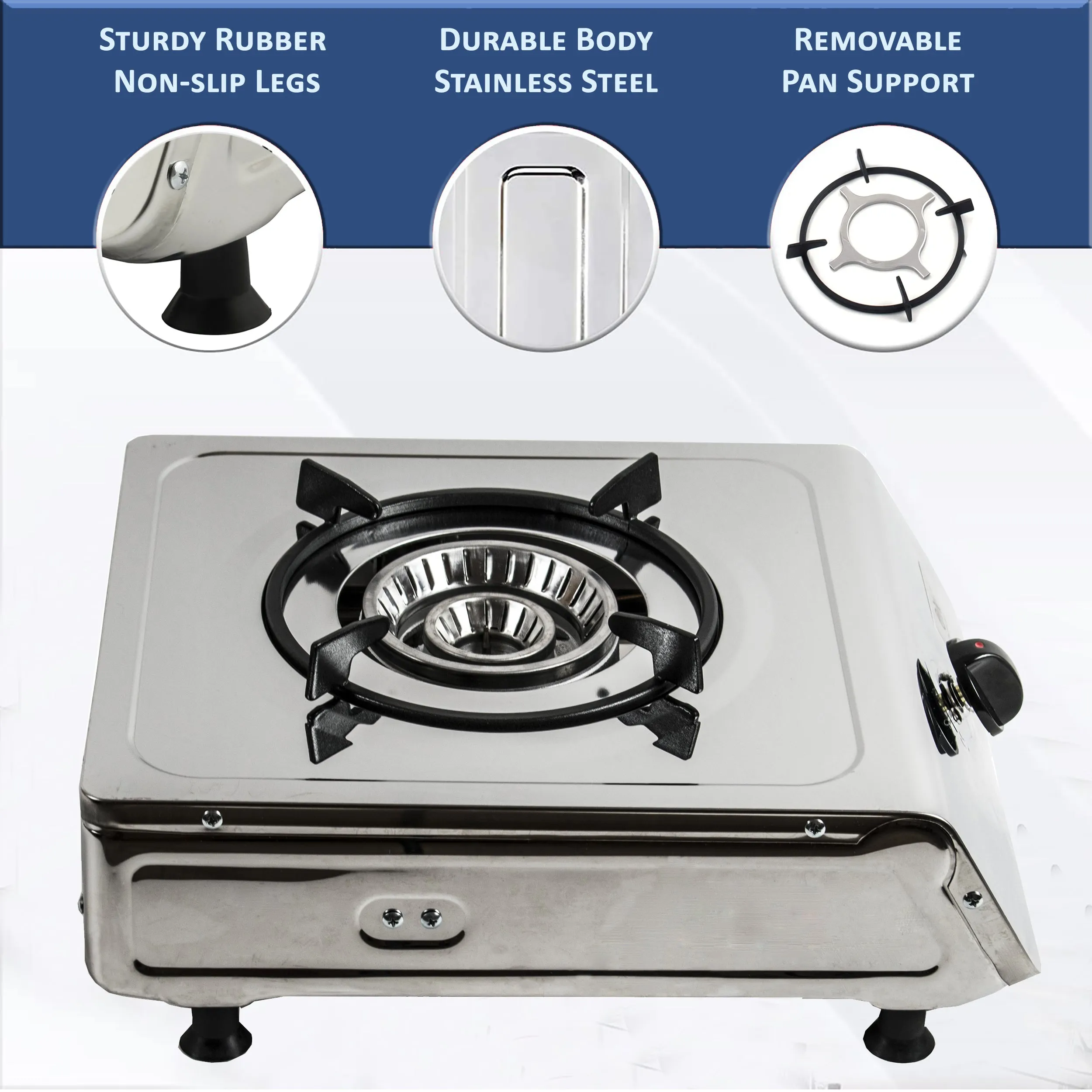 NJ-100SD Single Burner Gas Stove