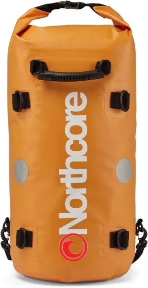 Northcore Surfing and Watersports Accessories - Dry Bag 40L 40 Litre Capacity Backpack Rucksack Bag - Orange