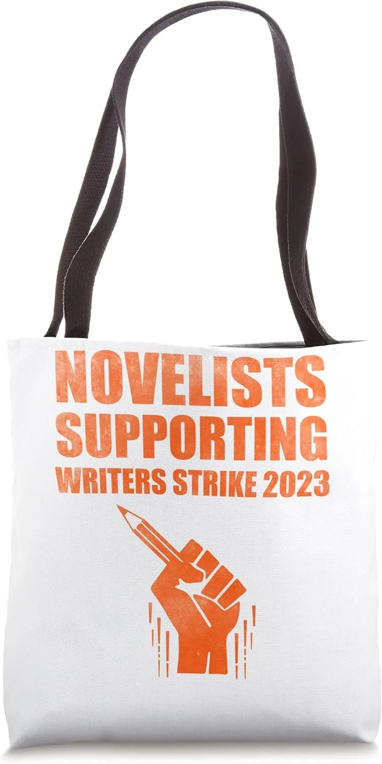 Novelists supporting writers strike 2023 Tote Bag