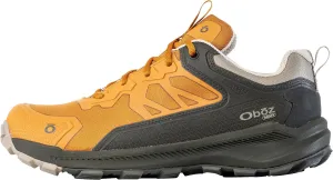 Oboz Men's Katabatic Low B-Dry Waterproof Hiking Shoe