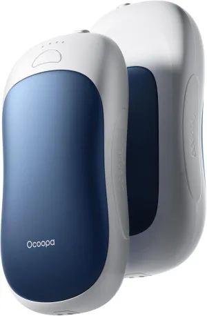 OCOOPA Magnetic Rechargeable Hand Warmers, True Double Warmth Handwarmers 10000mAh, Up to 15 Hours, Max 136℉, Electric Heater, for Men, Women, Golf/Hunting/Camping/Cold Weather, UT3 PRO