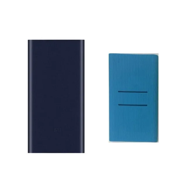 Original 10000mAh Xiaomi Power Bank 2 Quick Charge Powerbank Dual-USB Portable Aluminium Fast Charging Mi Power External Battery