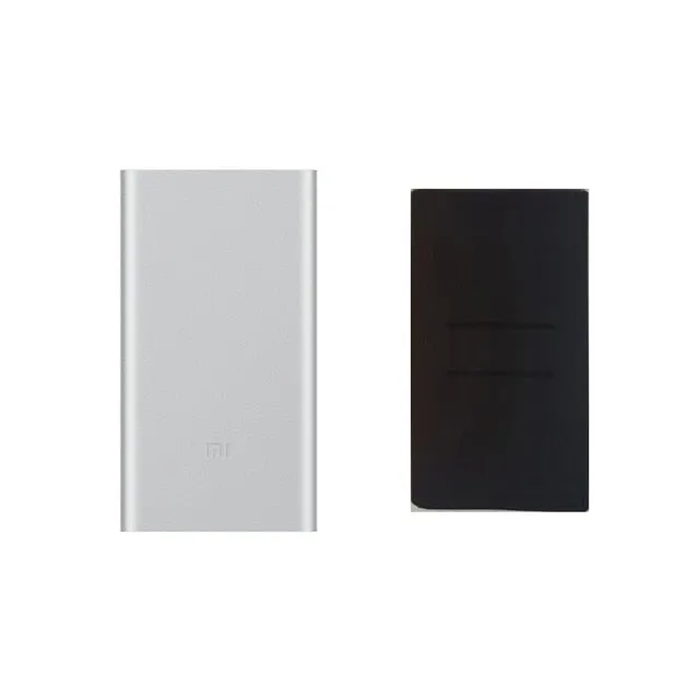 Original 10000mAh Xiaomi Power Bank 2 Quick Charge Powerbank Dual-USB Portable Aluminium Fast Charging Mi Power External Battery