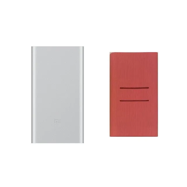 Original 10000mAh Xiaomi Power Bank 2 Quick Charge Powerbank Dual-USB Portable Aluminium Fast Charging Mi Power External Battery