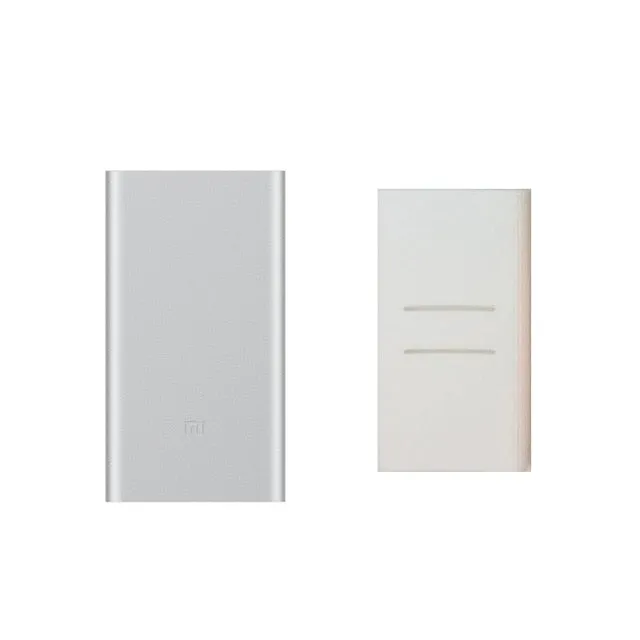 Original 10000mAh Xiaomi Power Bank 2 Quick Charge Powerbank Dual-USB Portable Aluminium Fast Charging Mi Power External Battery