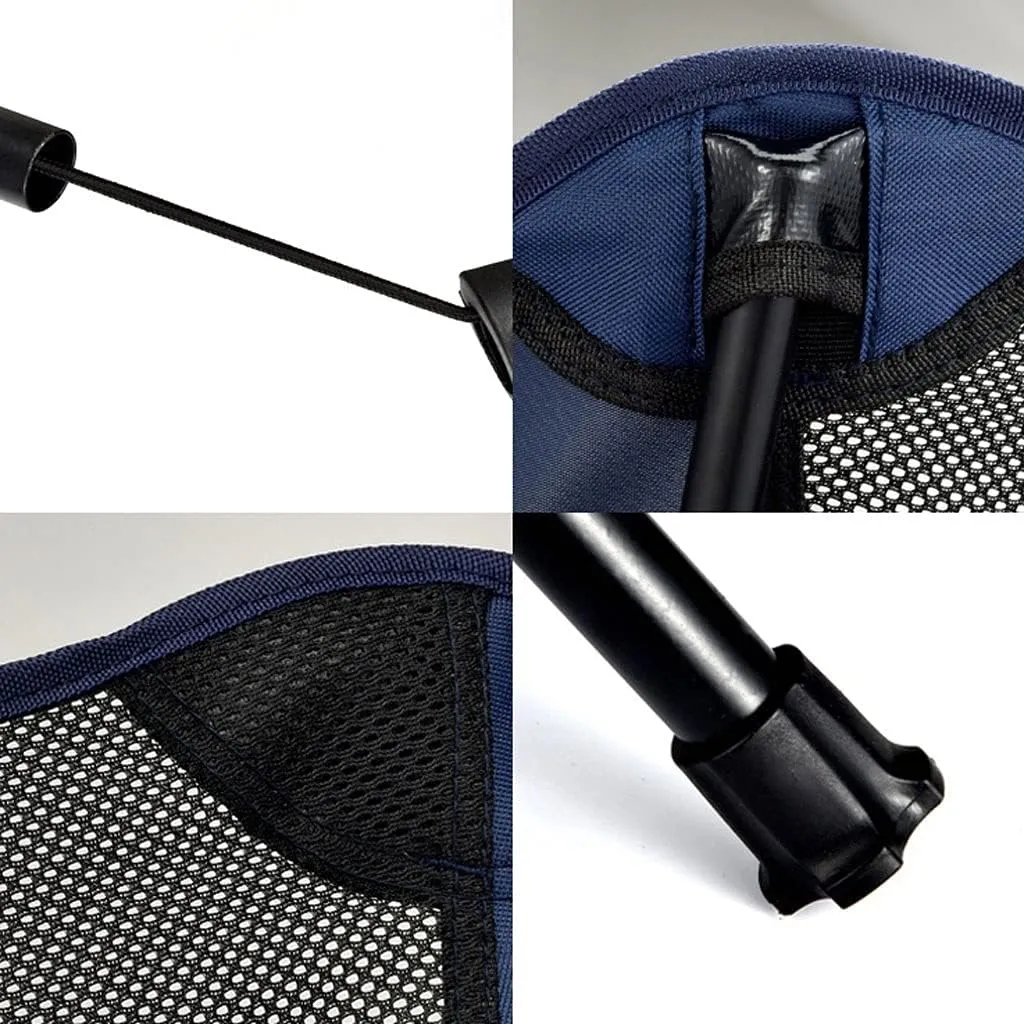 Outdoor Beach Chair Ultra-Light Folding Chair,High-Back Camping Chair,Breathable Mesh Backpack Chair,Outdoor,Camping,Picnic,Hiking,Travel Camping Backpack (Color : A)