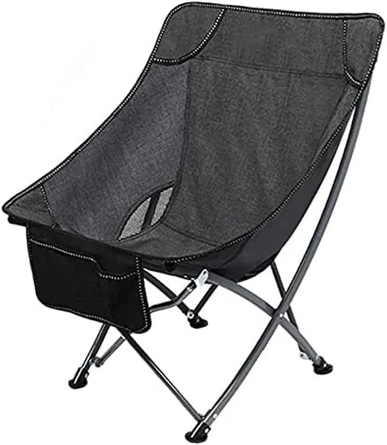 Outdoor Camp Chair Lounge Camping Stools Outdoor Beaach High Back Chair Portable Fishing Chairs with Storage Backpack s