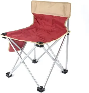 Outdoor Camping Portable Camping Beach Fishing Stool Self-driving Backrest Sketch Chair