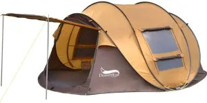 Outdoor Camping Tents 3-4 Person Automatic Pop Up Instant Tent Hiking Travelling Tourist Fishing Beach Tents Awnings