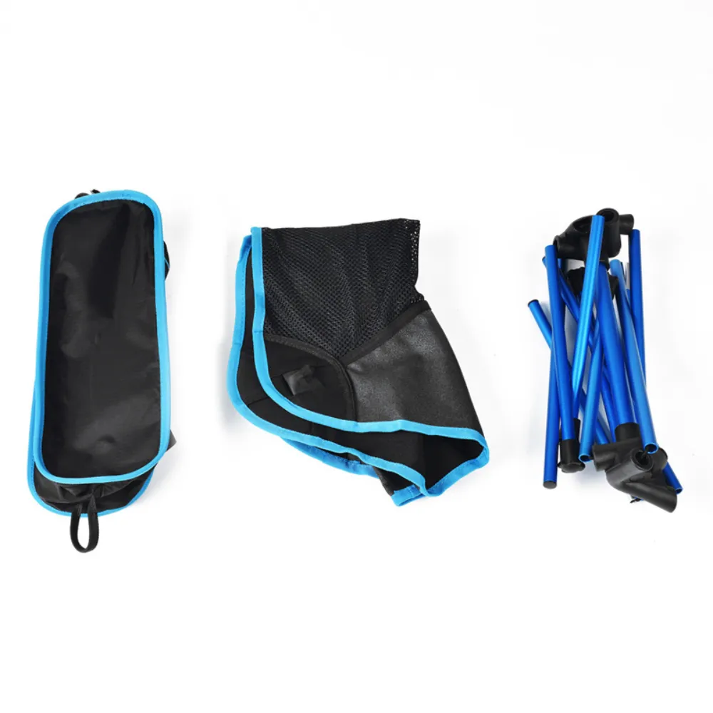Outdoor Folding Beach Chair Moon Chair Aviation Aluminum Pipe Lazy Fishing Chair