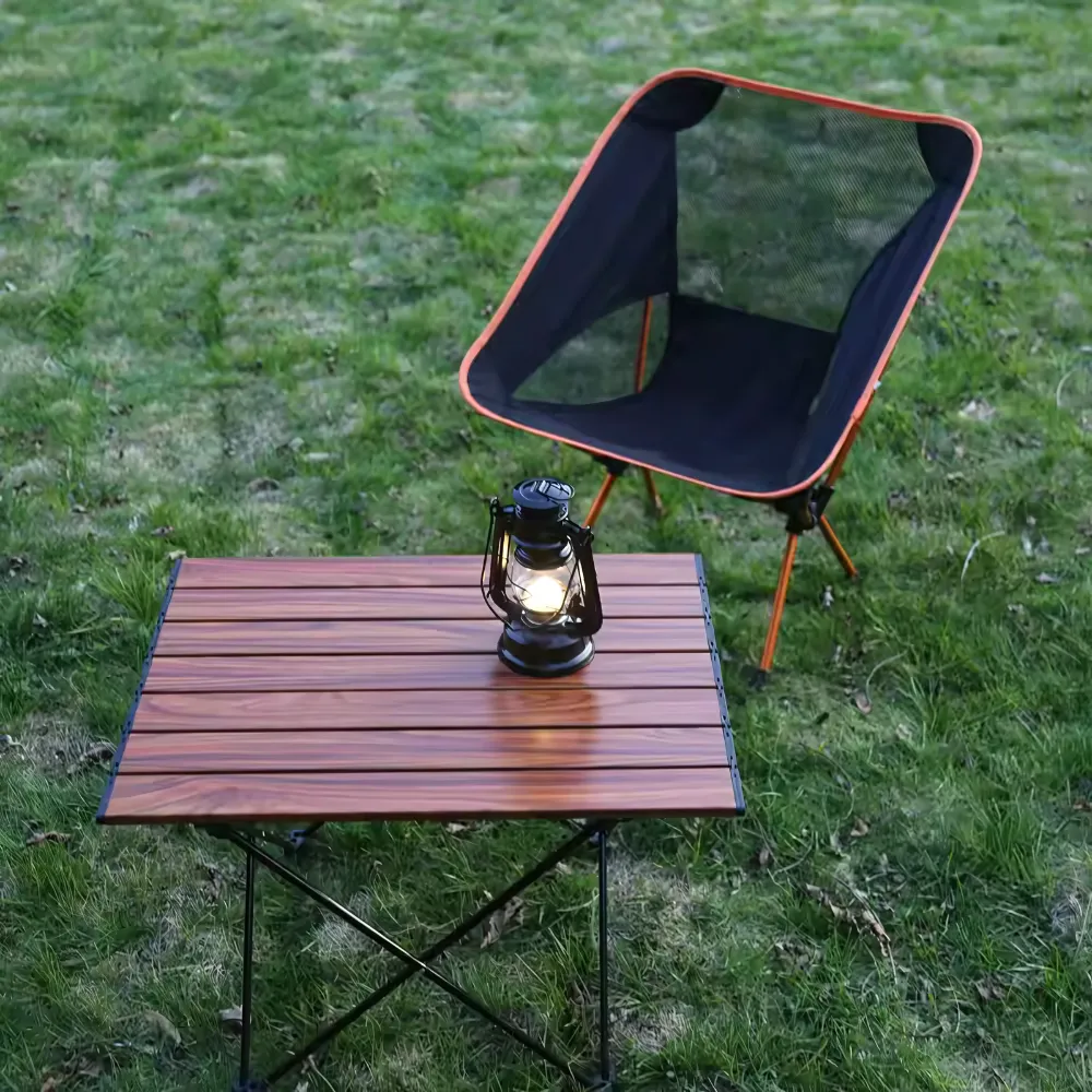 Outdoor Folding Beach Chair Moon Chair Aviation Aluminum Pipe Lazy Fishing Chair