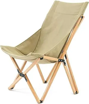 Outdoor Folding Chair Camp Chair Portable Garden Picnic Recliner Camping Hiking Back Chairs Beach Fishing Resting Folding