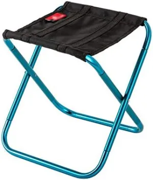Outdoor Folding Chairs Light Fishing Lure Camping Barbecue Lined Up Sketch Breathable Mesh Folding Stool with Bag