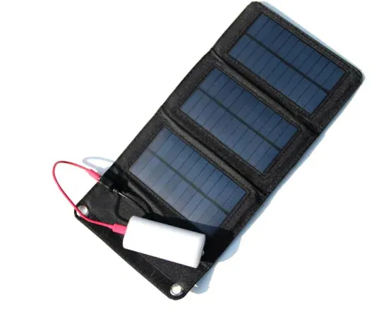 Outdoor Sunpower Foldable Solar Panel Power Bank