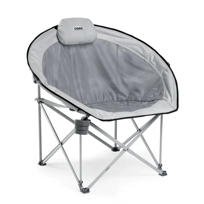 Oversized Mesh Round Chair