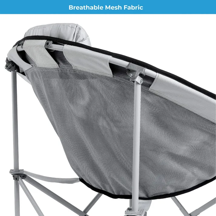Oversized Mesh Round Chair