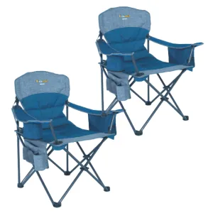 OzTrail Monarch Chair Twin Pack