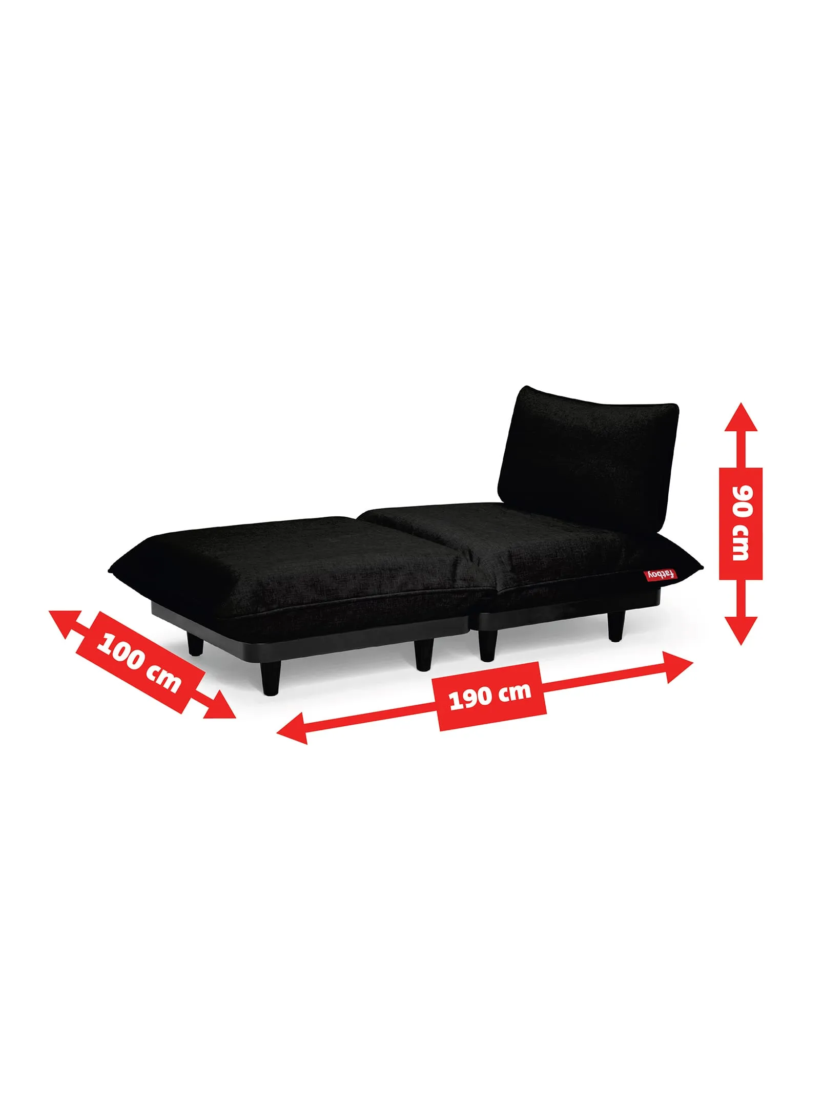 Paletti Lounger to 4-seater<p> Thunder Grey