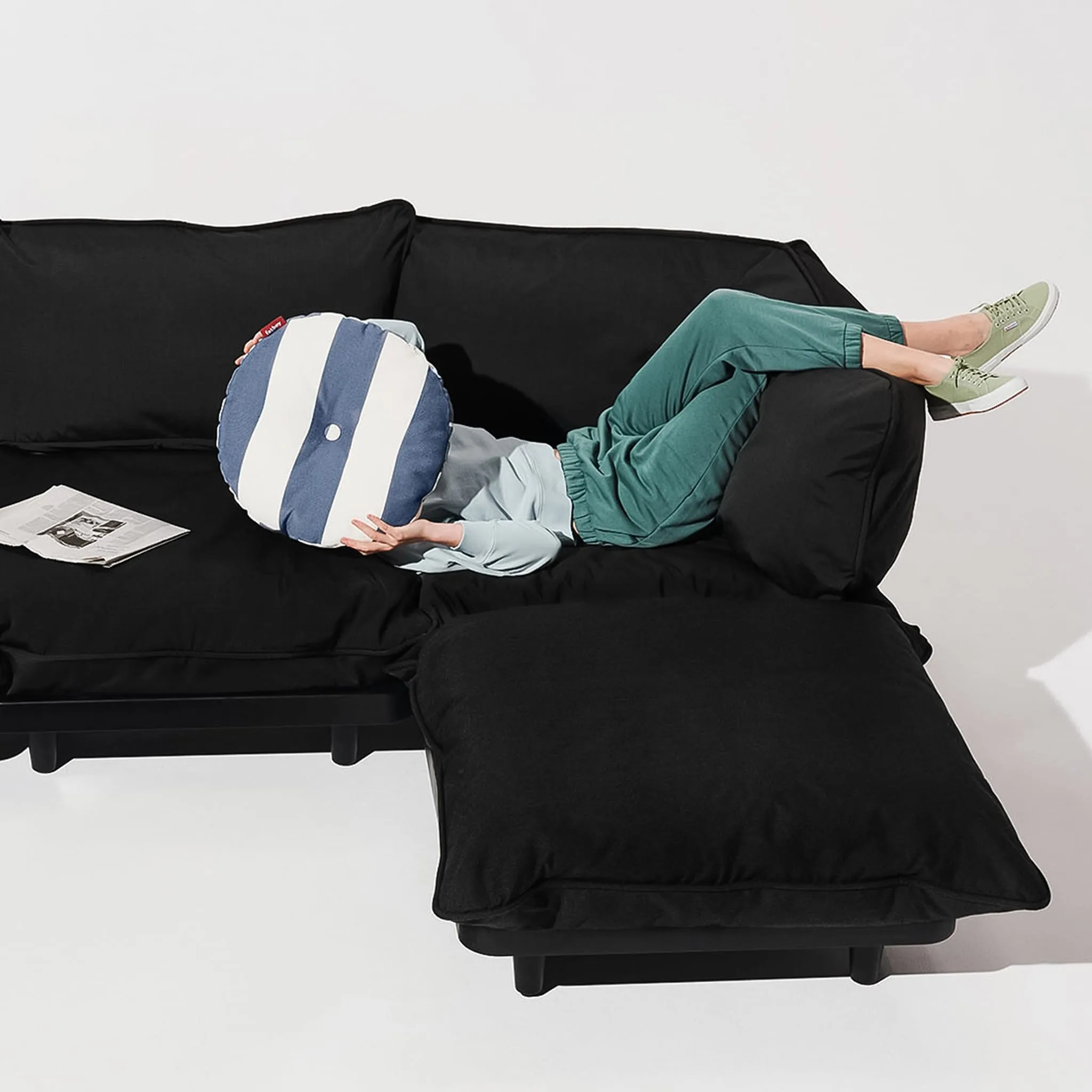 Paletti Lounger to 4-seater<p> Thunder Grey