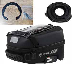 Password Fuel Tank Bag with Tank Adapter Ring Navigation Package Storage Bag for CFMOTO 800MT 400NK NK 650 250 300 450 400 MT 800 700 CLX SPORT 250 CLX 250SR 300SR 450SR S