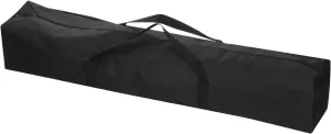 PATIKIL 43 Inch Camp Chair Replacement Bag Nylon Folding Chair Carrying Storage Bag for Beach Chair with Large Zipper Shoulder Strap for Camping Travel, Black