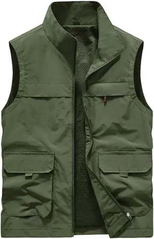 Photograph Vest Fishing Wear Camping Padded Sweatshirts