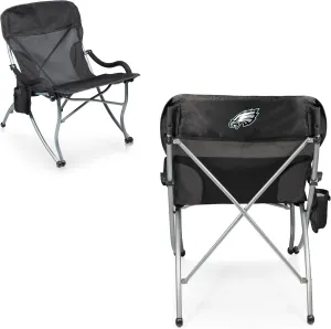 PICNIC TIME NFL PT-XL Heavy Duty Camping Chair, XL Beach Chair, 400 lb Capacity Camp Chair