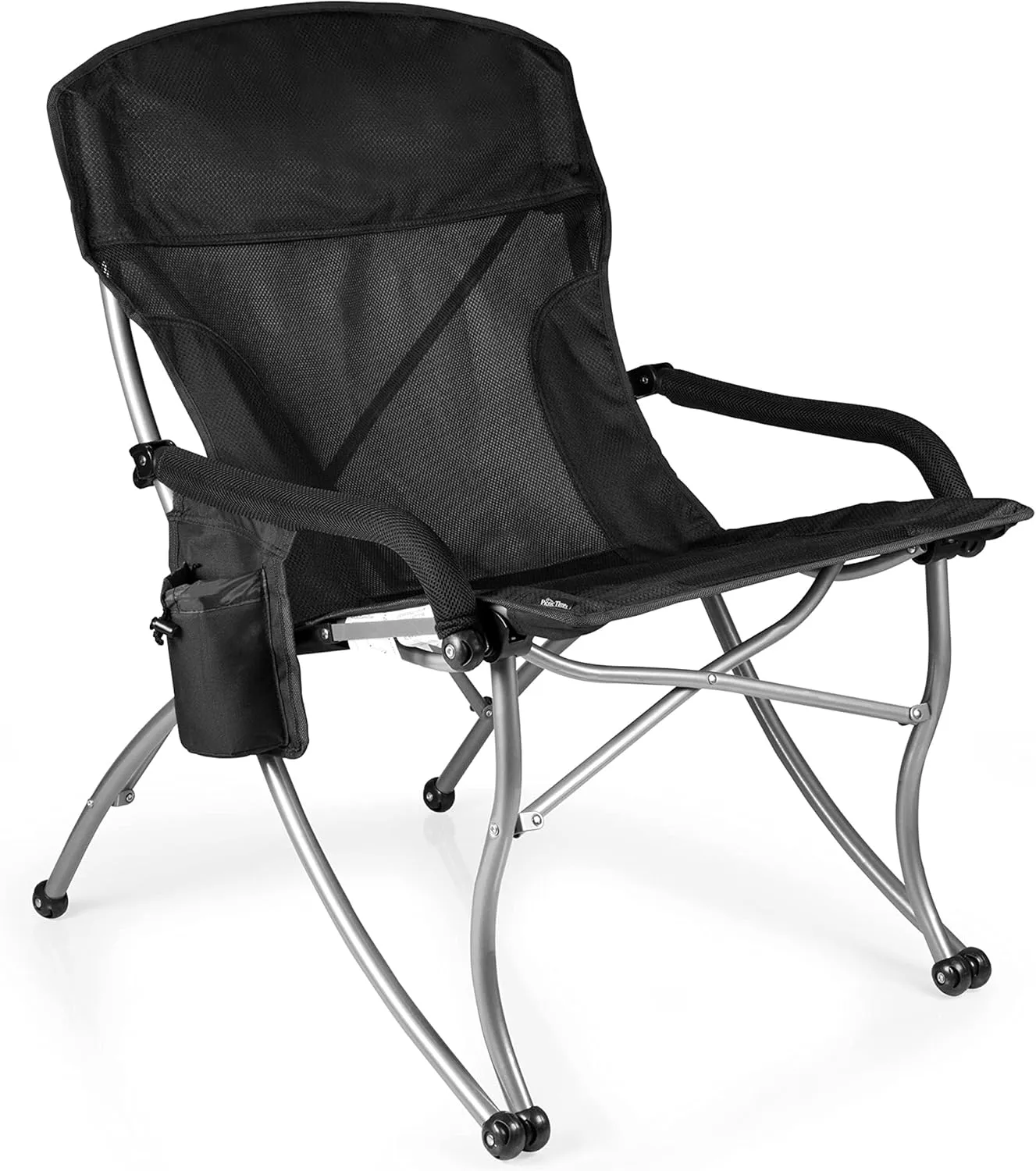 PICNIC TIME NFL PT-XL Heavy Duty Camping Chair, XL Beach Chair, 400 lb Capacity Camp Chair