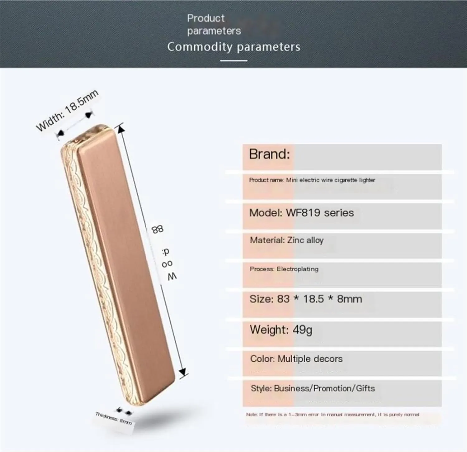 Pink Electric Lighter Plasma lighters USB Rechargeable, Windproof flameless Lighter (Color : White Butterfly)