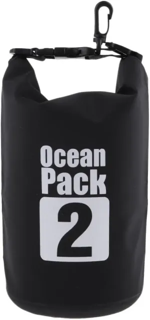 pistro 2L PVC Waterproof Dry Bag Sack for Canoe Boating Kayaking Floating Fishing