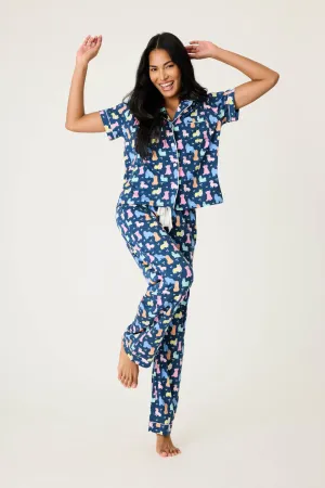 Pj Salvage- Whimsy Dog PJ Set- R7WHST1