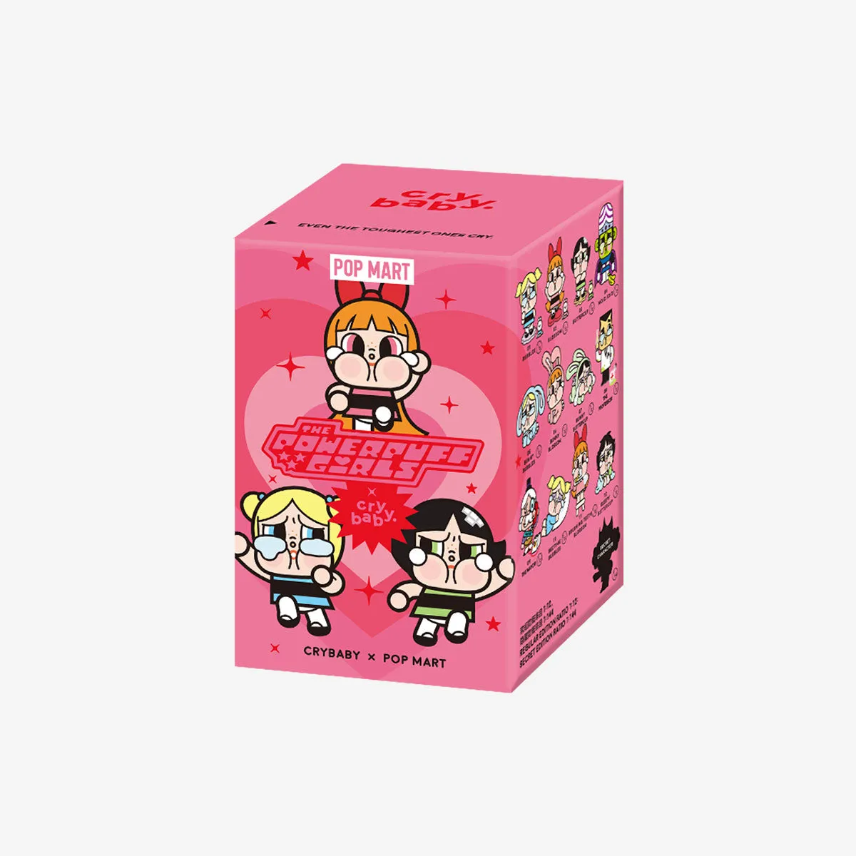 POP MART CRYBABY × Powerpuff Girls Series Figure Blind Box