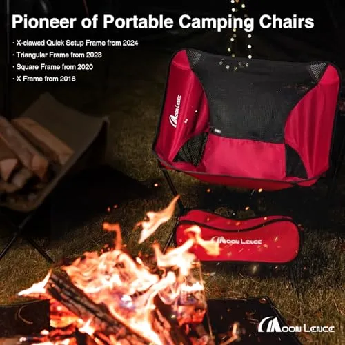 Portable Camping Chair Backpacking Chair - The 4th Gen Ultralight Folding Chair