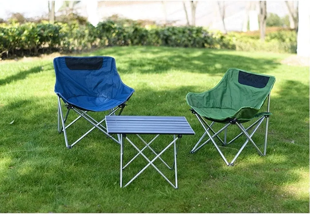 Portable Camping Chair Camping Chair Ultra Light Folding Chair Portable Chair Suitable for Camping,Hiking,Backpacking,Picnic,Self-Driving Trips Camping, Beach, Fishing (Color : Green)