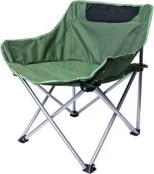 Portable Camping Chair Camping Chair Ultra Light Folding Chair Portable Chair Suitable for Camping,Hiking,Backpacking,Picnic,Self-Driving Trips Camping, Beach, Fishing (Color : Green)