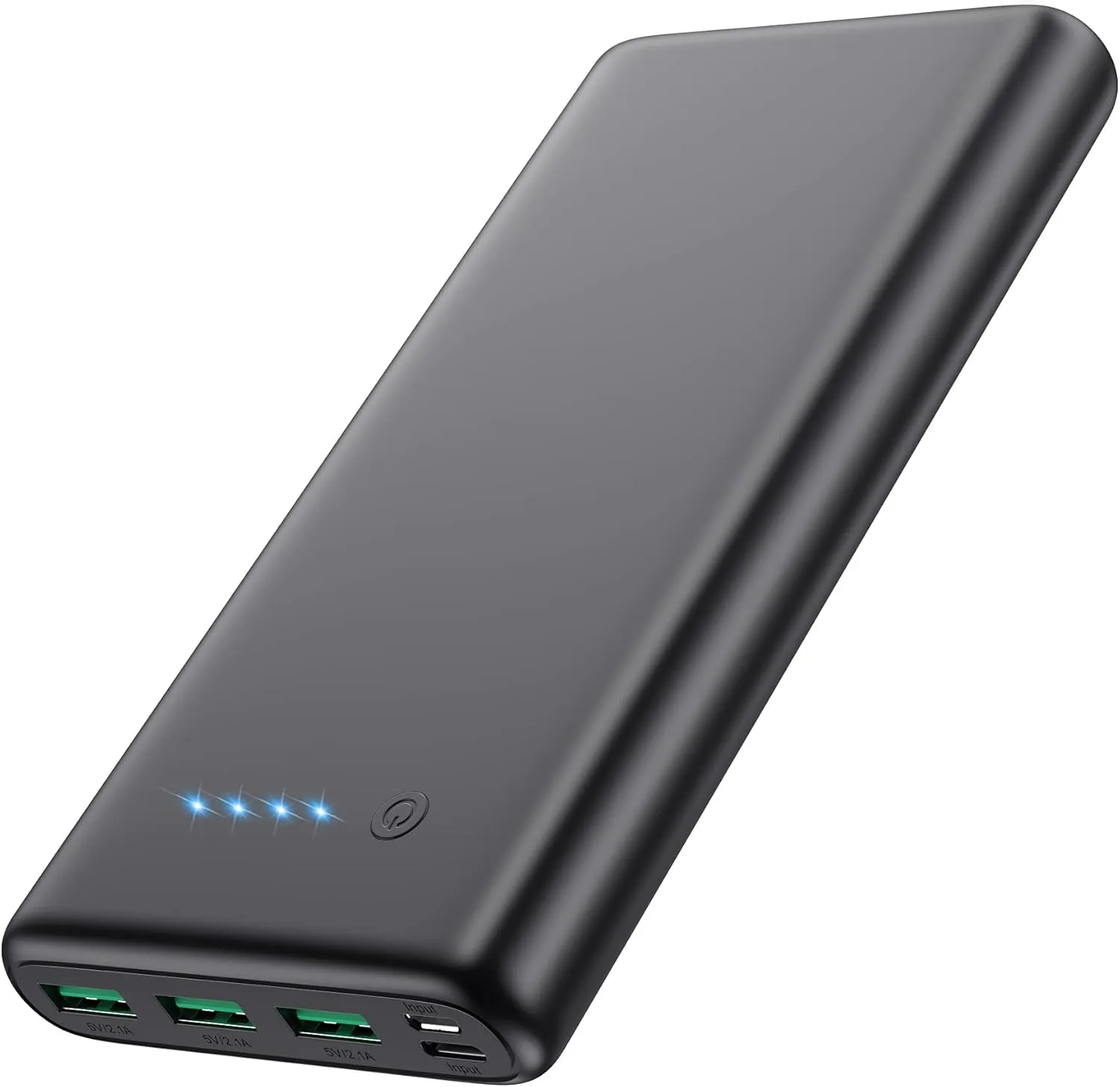 Portable Charger 36800mAh,4 Outputs Power Bank, Dual Input 5V/3A External Battery Pack,USB-C in&Out High-Speed Charging Backup Charger Compatible with iPhone 16/15/14/13,Samsung S23 Android Phone etc