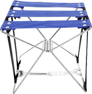 Portable Folding Stool Compact Camping Chair for Outdoor Activities Lightweight and Versatile for Fishing Hiking and Travel Space-Saving Design Frame Comfortable Seating