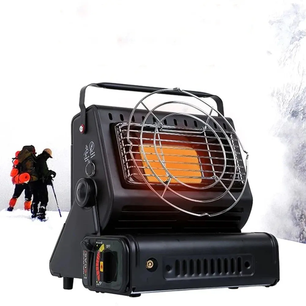 Portable Gas Heater Stove | Outdoor Camping Heating Stove for Patio, Tent, Mini Heater Stove Propane Radiant Heater