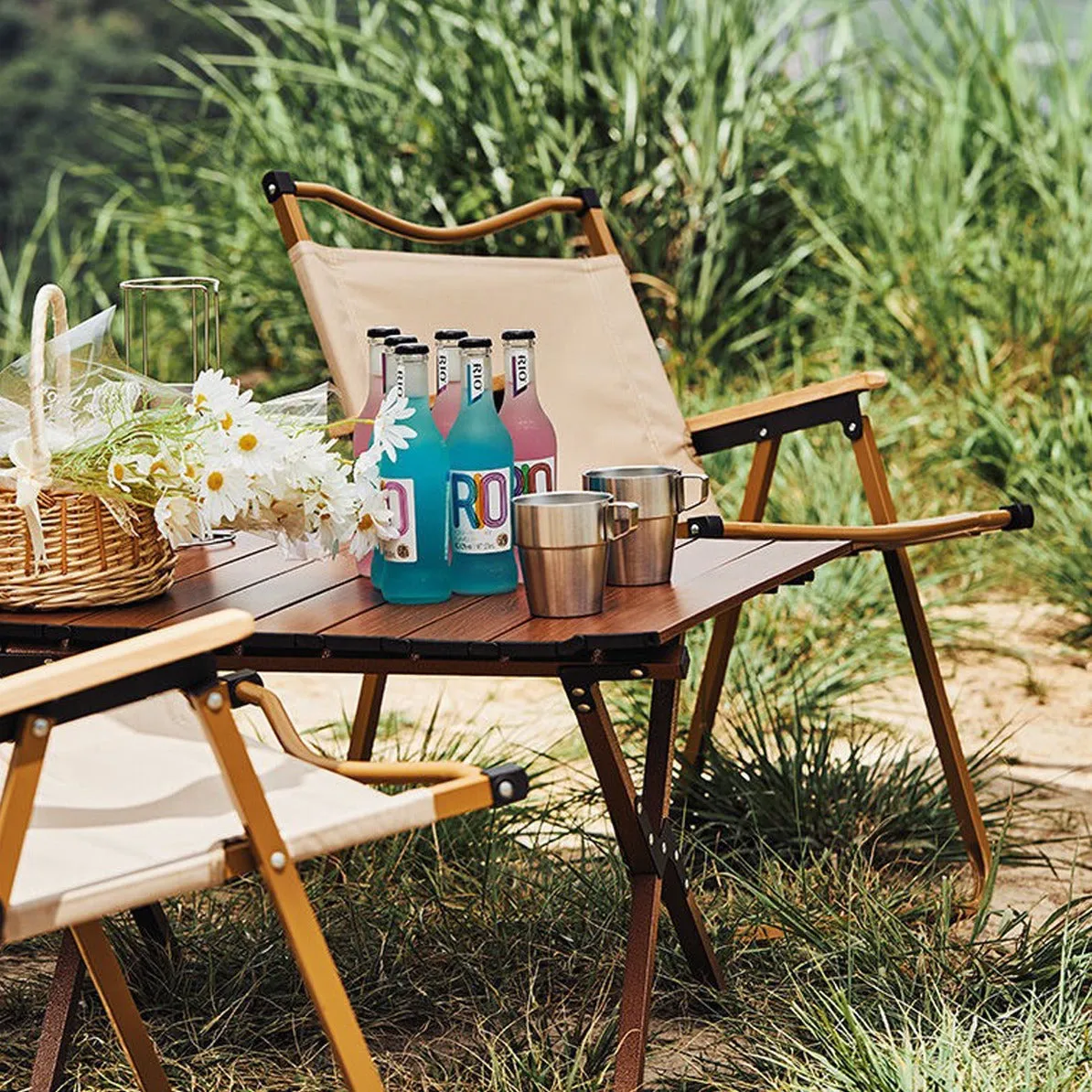 Portable Outdoor Camping Folding Chair, Kermit Chair