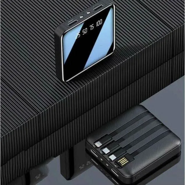 Portable Power Bank Mini USB Pack LED Battery Charger For Mobile Phone