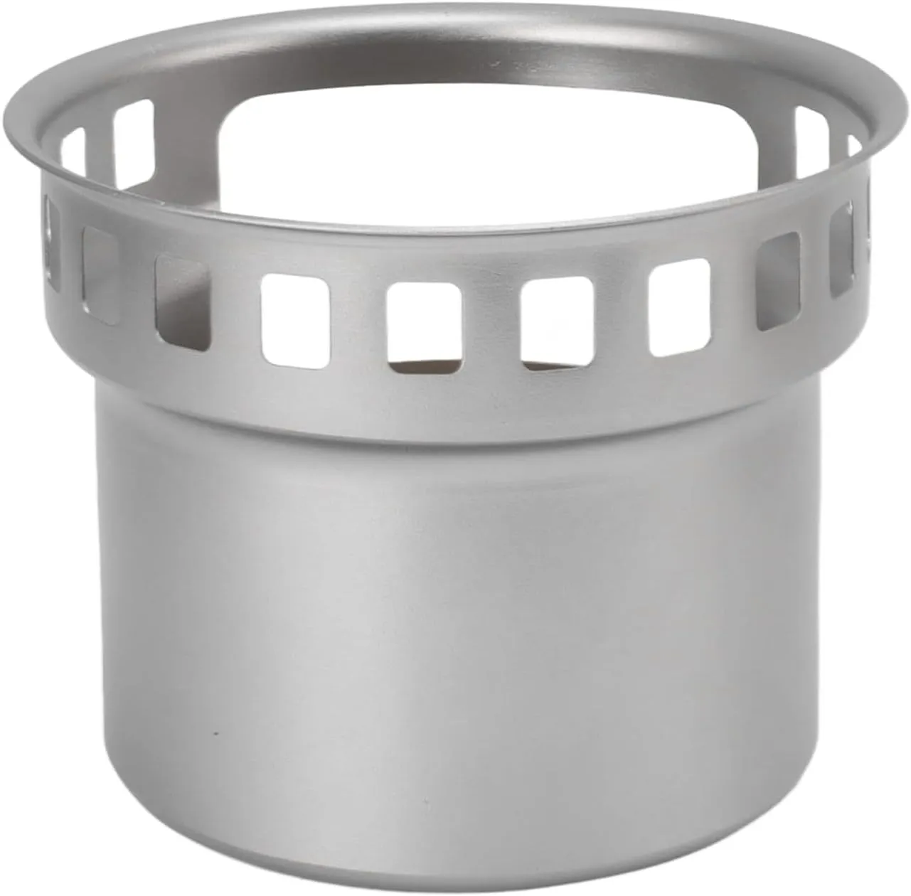 Portable Stove for Camping and Outdoor Cooking with Copper and Aluminium Alloy Design Outdoor Dining Utensils (Gray)