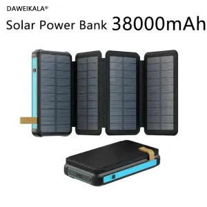 Portable Waterproof Solar Power Bank for Phones