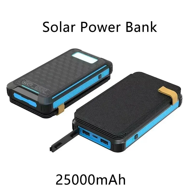 Portable Waterproof Solar Power Bank for Phones